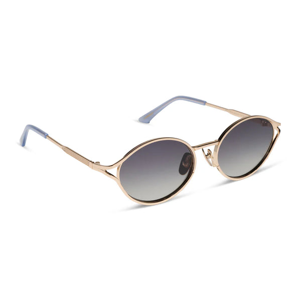 DIFF Jessie James Decker Limoncello Sunglasses - MILKY BLUE