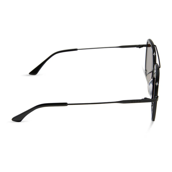 DIFF Jordan Sunglasses - MATTE BLACK POLARIZED