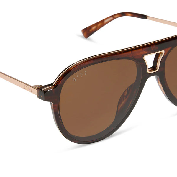 DIFF Tosca iii Sunglasses - Sequoia Tortoise