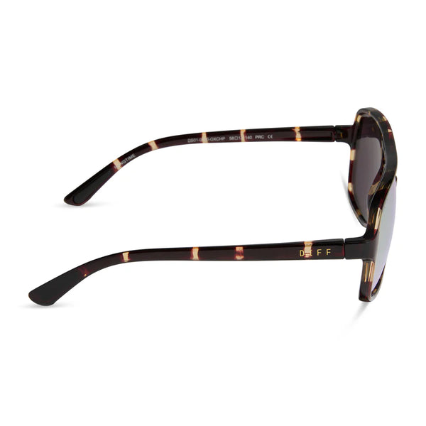 DIFF Hangtime Sport Sunglasses - TORTOISE POLARIZED