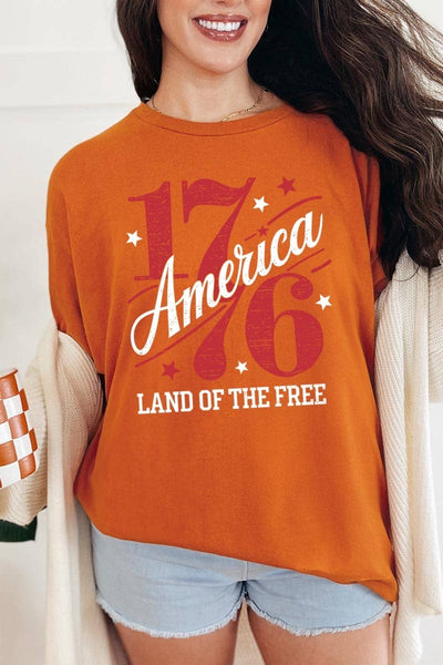 America 1776 Graphic Heavy Cotton Tee
