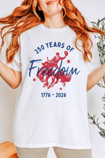 Freedom 250 Graphic Heavy Cotton Tee