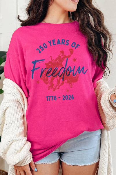 Freedom 250 Graphic Heavy Cotton Tee