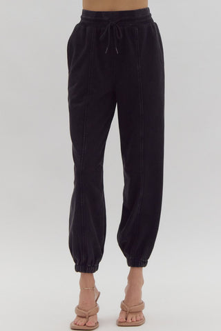 Black Joggers