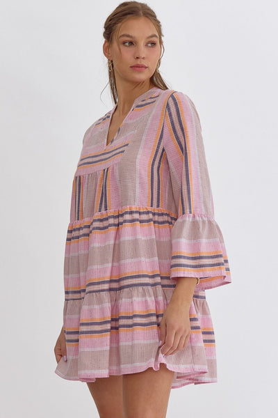 Spring Striped Dress