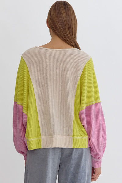 Spring Colorblock Knit