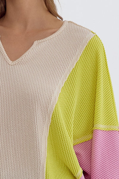 Spring Colorblock Knit