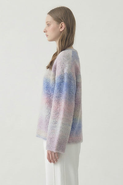 Ombre Lavender Sweater