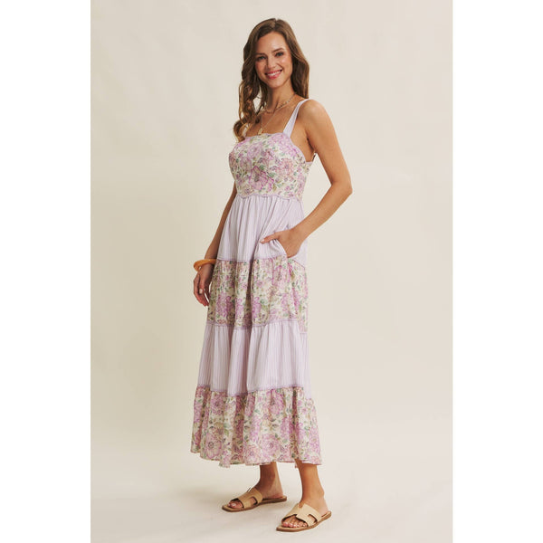 DREAMY SPRING FLORAL DRESS