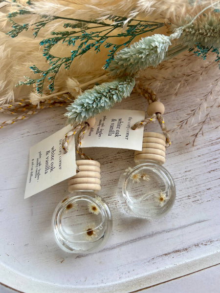 White Oak & Vanilla Car Diffuser