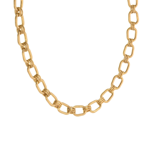 Feminine Cable Chain Necklace - GOLD