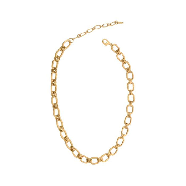 Feminine Cable Chain Necklace - GOLD
