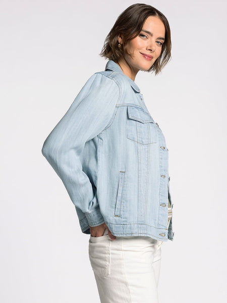 Jackie Denim Jacket - Light Wash