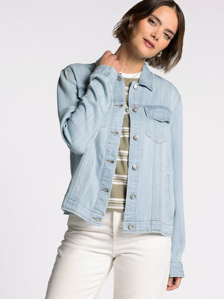 Jackie Denim Jacket - Light Wash