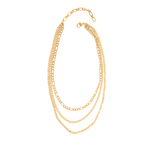 Reese 3 Chain Necklace - GOLD