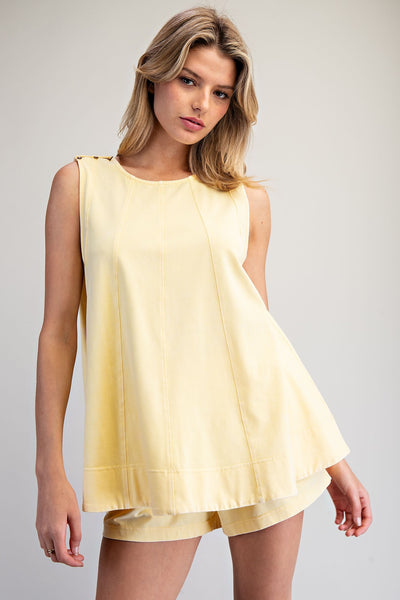 Cali Tank Top - Butter