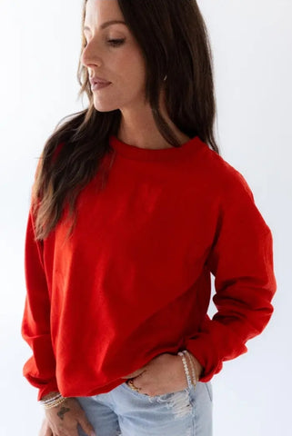 Nebraska Ritter Sweatshirt - RED