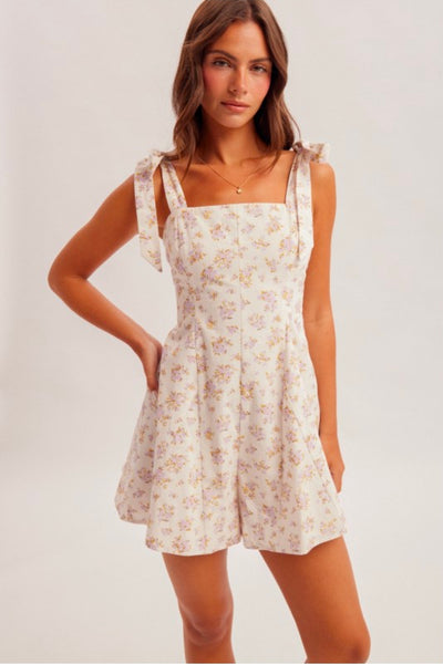 Leah Floral Ditsy Romper