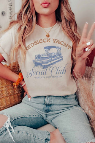Redneck Yacht Club Graphic Tee