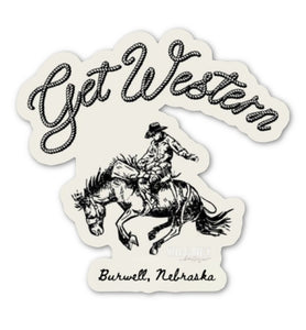 Get Western Sticker