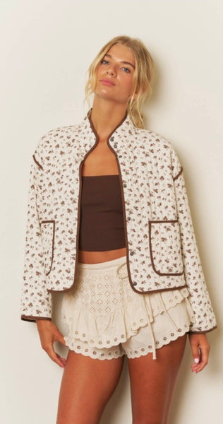 Kenz Floral Jacket