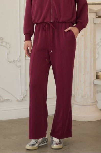 Kym Modal Pants - Burgundy