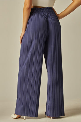 Pleated Paperbag Slacks