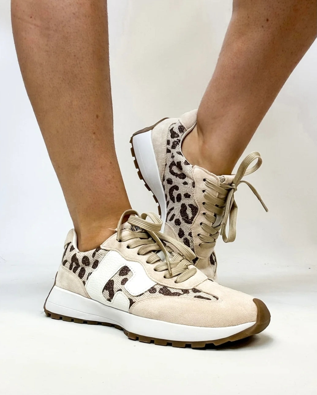No Prob Sneaker - Leopard
