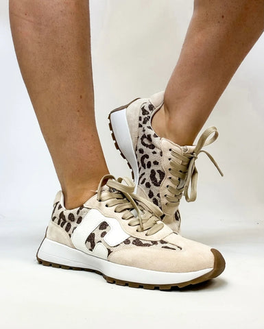 No Prob Sneaker - Leopard