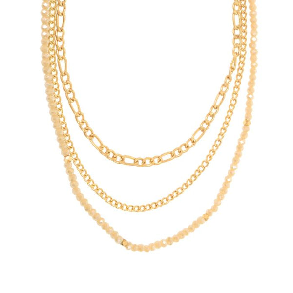 Reese 3 Chain Necklace - GOLD