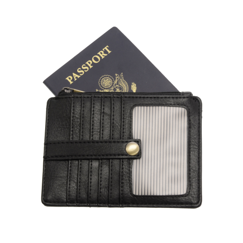 Penney Mini Travel Wallet - Black